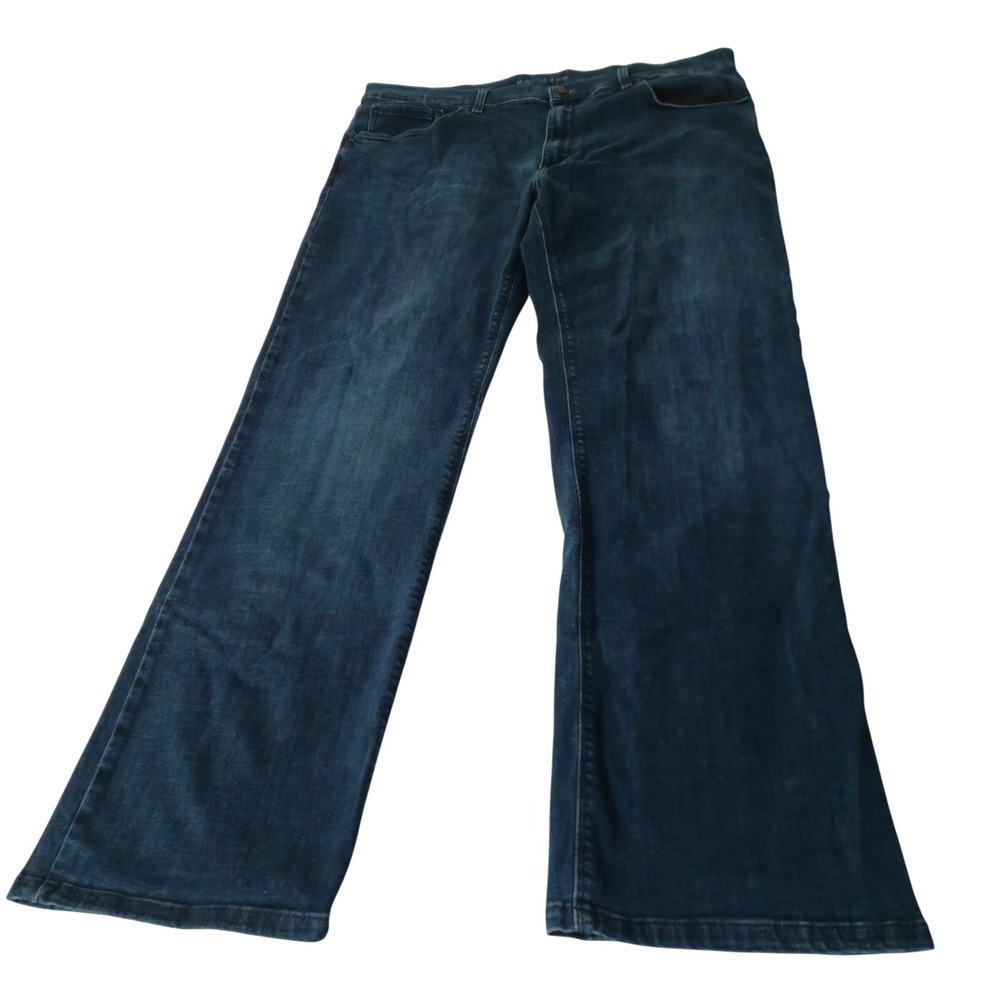 Mott & Bow Jeans Mens 40 Blue Straight Leg Dark Wash Denim Pants